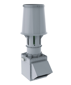 TCF Direct Drive Induced Flow Mixed Flow Exhaust Fan Twin City Fan & Blower Model TVIFE