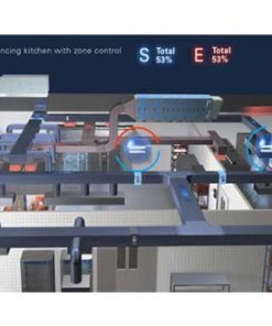 Commercial Kitchen Exhaust System Halton M.A.R.V.E.L. Control System