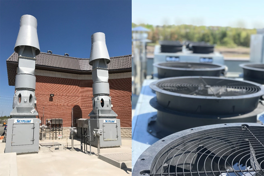 Kanata West Pumping Station HTS Commercial & Industrial HVAC Systems, Parts, & Services Company