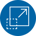 blue icon design HTS | Commercial & Industrial HVAC Systems, Parts, & Services Company blue icon design