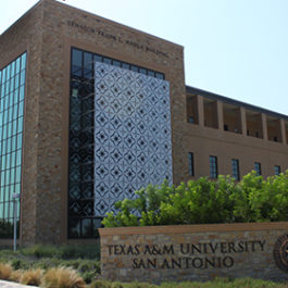 TAMU exterior building