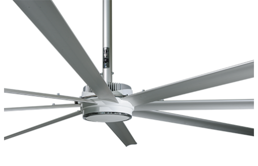 Big Ass Fans Airside Product Essence Overhead Fan with Light
