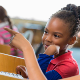 Two girls at elementary school - featured image