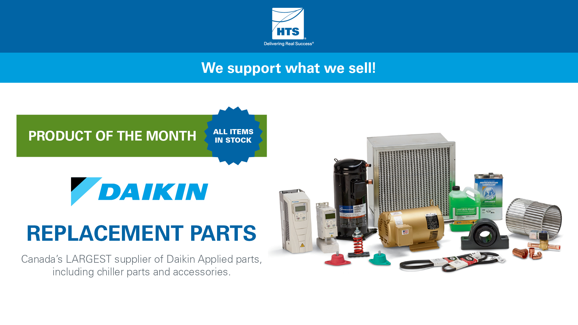 Ontario HVAC Parts & Aftermarket HTS Commercial & Industrial HVAC