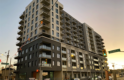 Image of Civic 66 Building in Kitchener, Ontario