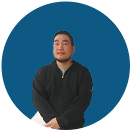 HTS Oakdale PA David 2023 HTS | Commercial & Industrial HVAC Systems, Parts, & Services Company David Bui Headshot in front of blue background