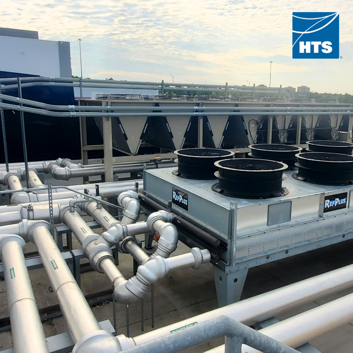 Image of RefPlus HVAC Units on a rooftop.
