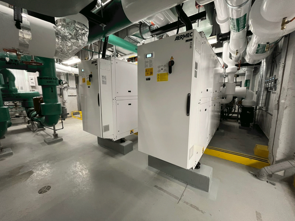Image of Aermec NXW's at 55 University