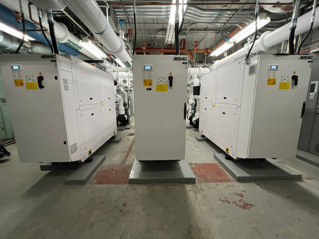 Image of Aermec NXW's at 55 University